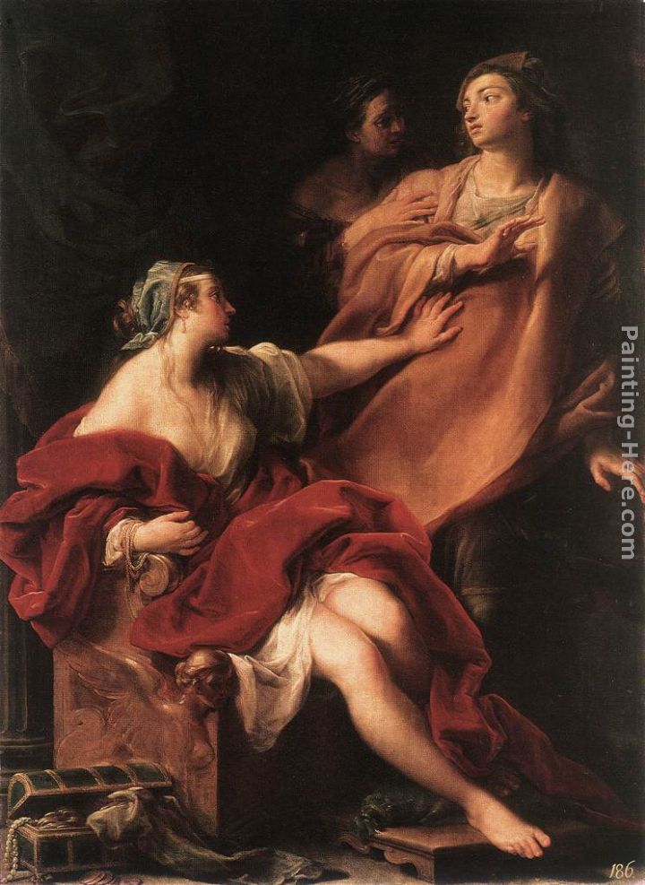 Sensuality painting - Pompeo Girolamo Batoni Sensuality art painting